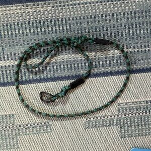 Wilderdog green rope dog leash